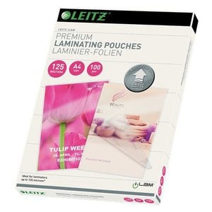 LEITZ Pochettes de plastification EVA A4 2x80 x100