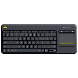 LOGITECH K400 PLUS TOUCH GRAPHITE AZERTY BE WIRELESS