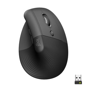 LOGITECH LIFT VERTICAL ERGO BLACK WIRELESS