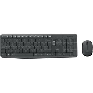 LOGITECH MK235 COMBO BLACK AZERTY BE WIRELESS