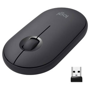 LOGITECH PEBBLE M350 BT MOUSE BK