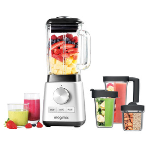 MAGIMIX Power Blender Premium Chroom 11636B Kit