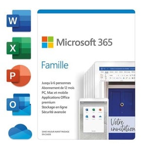 MICROSOFT 365 FAMILY 15 MONTHS FR