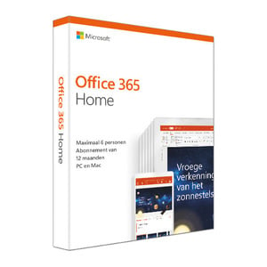 MICROSOFT OFFICE 365 HOME 12 + PROMO 3 MOIS NL