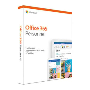 MICROSOFT OFFICE 365 PERSONAL 12 + 3 MAANDEN PROMO FR