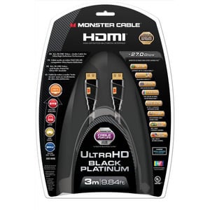 MONSTER HDMI BLACK PLATINUM 3M