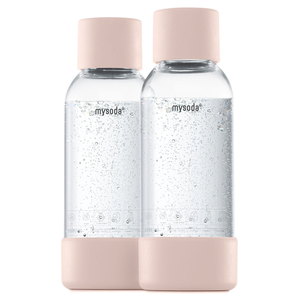 MYSODA 0,5L Bottle 2 Pack NUDE