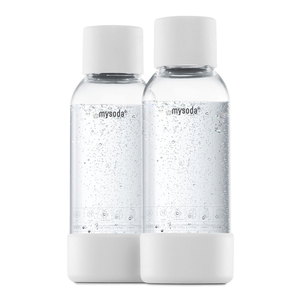 MYSODA 0,5L Bottle 2 Pack WHITE