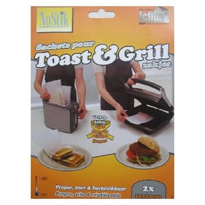 Accessoires grille / gaufrier NOSTIK TOAST & GRILL BAGS X2