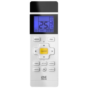 ONE FOR ALL AIR CONDITIONING UNIVERSAL REMOTE URC-1035