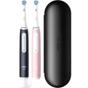 ORAL-B iO3 DUO BLACK/PINK + TRAVEL CASE