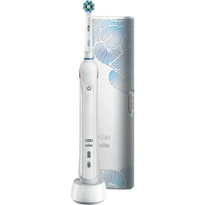 ORAL-B PRO 2 2500 + TRAVEL CASE FLORA BLUE