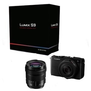 PANASONIC LUMIX DC-S9E 20 MM - 60 MM+ 26 MM NOIR