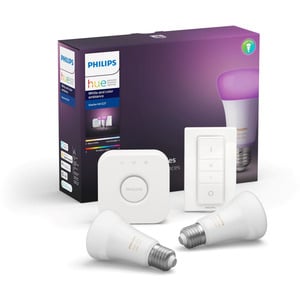 PHILIPS HUE HUE WACA STARTER KIT + 2 X E27(A60) 9W