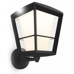 PHILIPS HUE WHITE/COLOR AMBIANCE ECONIC WALL LANTERN BLACK UP