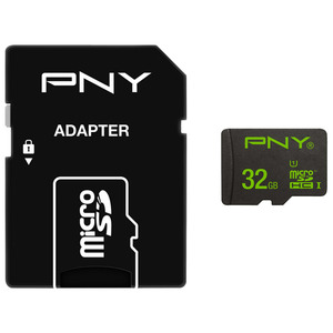 PNY MICROSDHC 32GB +ADAPT