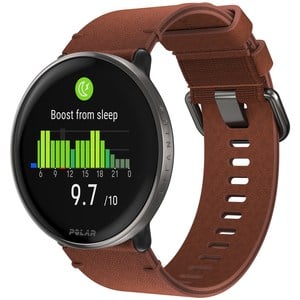 POLAR  IGNITE 3 TITANIUM LEATHER BLACK S-L