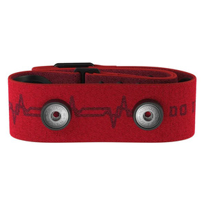 POLAR PRO CHEST STRAP TEXT RED M-XXL