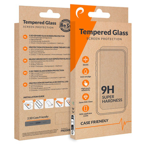 PRODEBEL GLASS 2.5D IPHONE 15+/16+ - Screenprotector of tempered glass voor smartphone