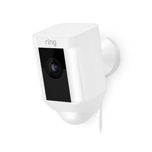 RING SPOTLIGHT CAM WIRED WHITE