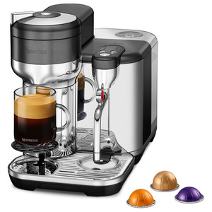 SAGE NESPRESSO VERTUO CREATISTA BLACK STAINLESS STEEL