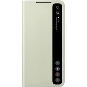 SAMSUNG CLEAR VIEW COVER OLIVE GREEN FOR GAL S21 FE (5G)