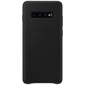 SAMSUNG LEATHER COVER BLACK GALAXY S10 PLUS