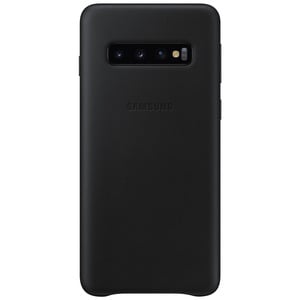 SAMSUNG LEATHER COVER BLACK GALAXY S10