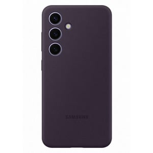 SAMSUNG Silicone Case dark violet for Galaxy S24