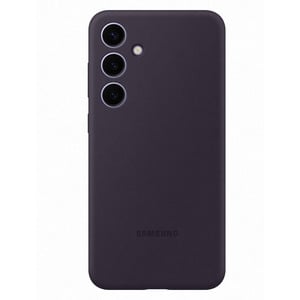 SAMSUNG Silicone Case dark Violet for Galaxy S24 plus