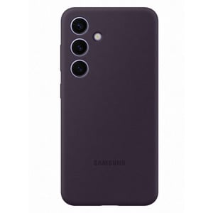 SAMSUNG Silicone Case dark Violet for Galaxy S24 Ultra