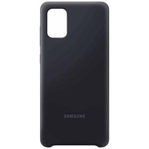 SAMSUNG SILICONE COVER BLACK A71 