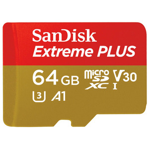 SANDISK MICROSDXC 64GB EXTREME PLUS