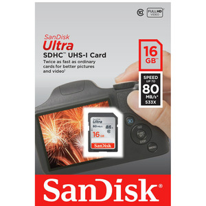 SANDISK SDHC 16GB ULTRA