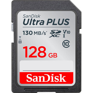 SANDISK SDXC ULTRA+ 128GB