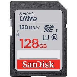 Carte SD, micro-SD ou autre carte mmoire SANDISK SDXC ULTRA PLUS 128GB