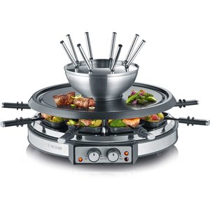 SEVERIN RG 2348 RACLETTE-FONDUE COMBINATION