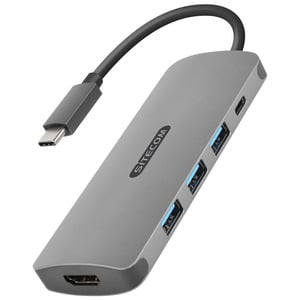 SITECOM USB-C PD +HDMI + 3 USB3.0