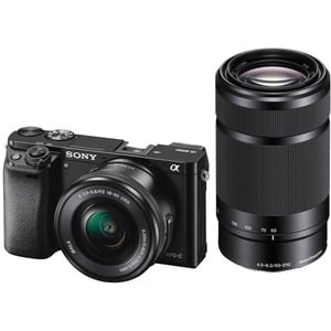 SONY PACK ALPHA 6000 + 16-50MM + 55-210MM + SD16GO + BAG (A6000)