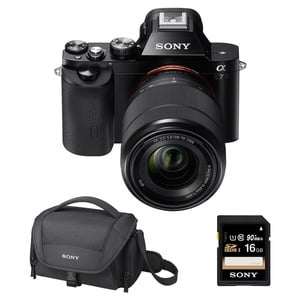 SONY ALPHA 7 + 28-70MM + BAG + SD 16GB (A7)