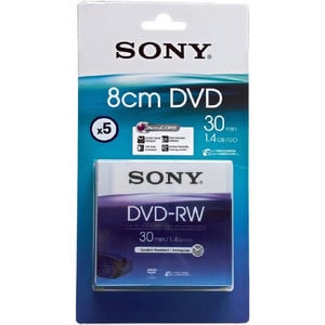 SONY DVD-RW 8CM/30MN X5