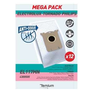 Sac aspirateur TEMIUM EL117MN X12