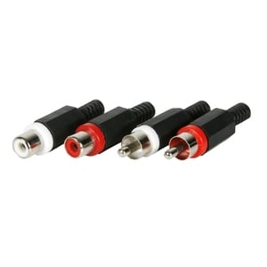 TEMIUM RCA FICHES X4 MALE/FEMALE