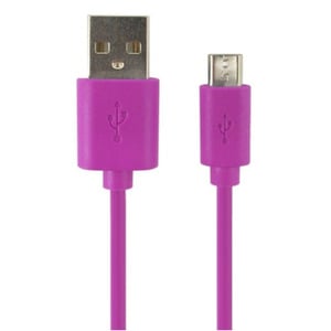 TEMIUM MICRO USB CABLE PINK 2M