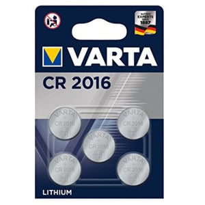 VARTA LITHIUM CR2016 X5