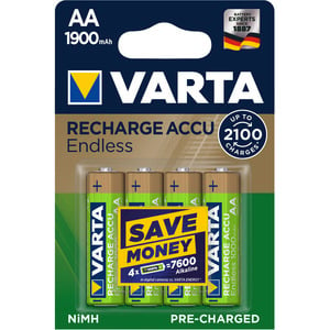 VARTA 1900 MAH AA LR06 X4