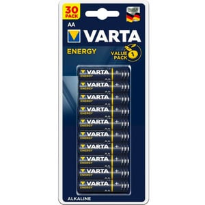 VARTA ENERGY 30 PACK AA