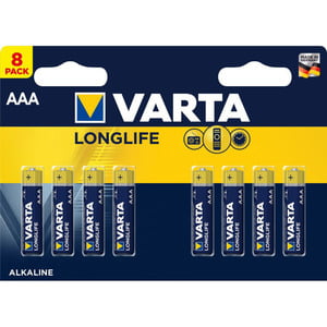 VARTA LONGLIFE 8XAAA