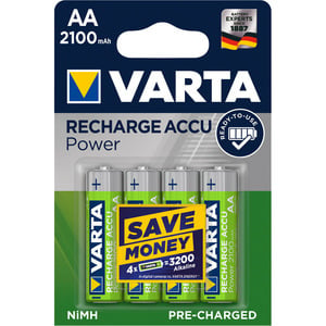 VARTA 2100 MAH AA LR06 X4