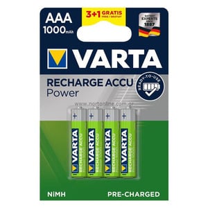 VARTA 1000 MAH AAA LR03 3+1